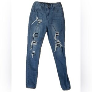 Fashion Nova Distressed Skinny Jeans – Size 9